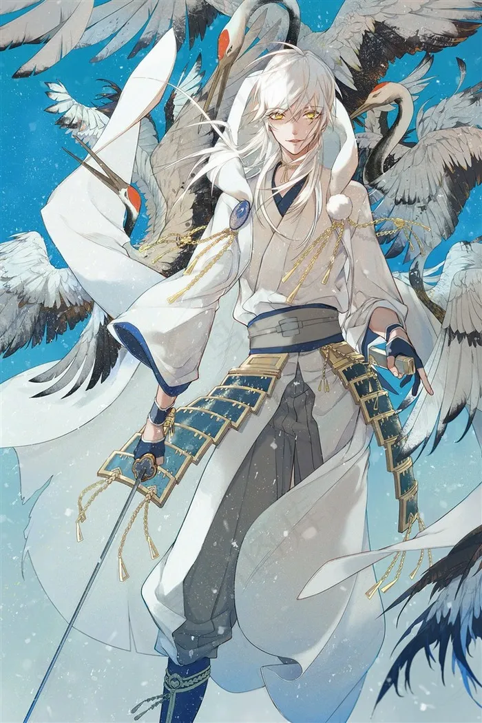 动漫仙鹤男子