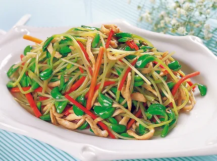 0806L-597鸡丝豆苗