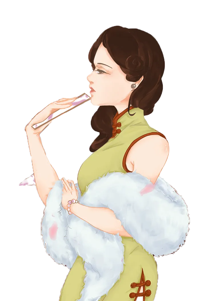 传统旗袍美女 (149)