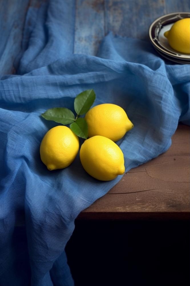 柠檬薄荷摄影背景图