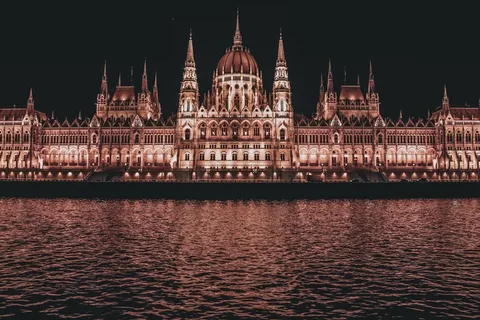 美丽的布达佩斯夜景图片 美丽的布达佩斯夜景图片