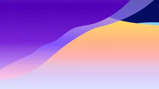 极简剪纸波浪弥散光渐变背景图设计素材