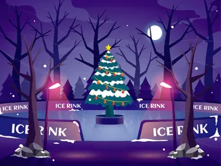 设计创造冬天圣诞节