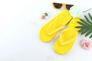 夏日度假静物色彩搭配