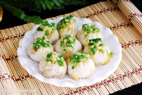 点心葱香煎包 点心葱香煎包