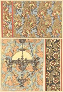 时尚欧美花纹纹理装饰画纹路