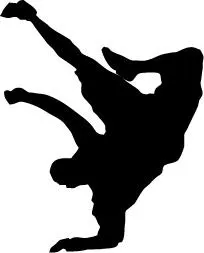 霹雳舞 PNG 嘻哈 PNG免抠(204x253)