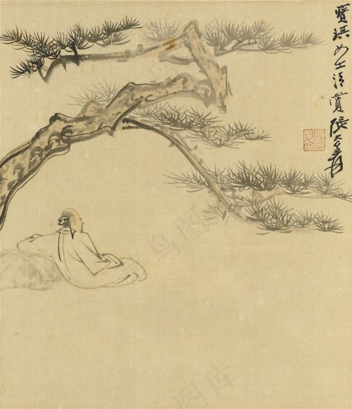 张大千近现代国画图片
