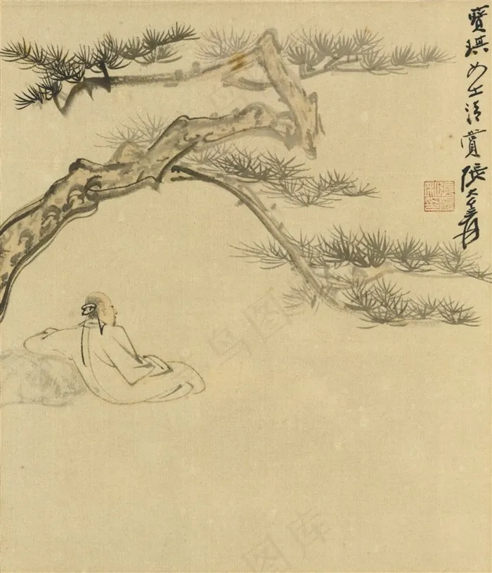 张大千近现代国画图片