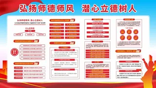 师德师风宣传栏