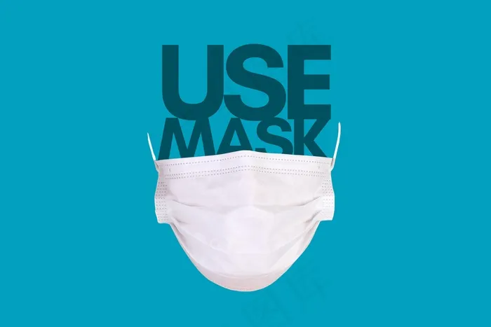 佩戴口罩温馨提示图片