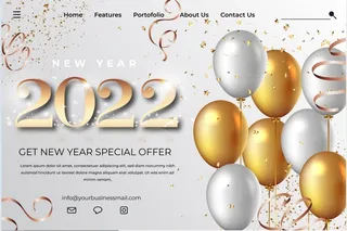 设计2022年新年背景