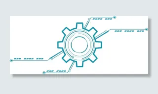 科技|网络|几何图标|数字智能
