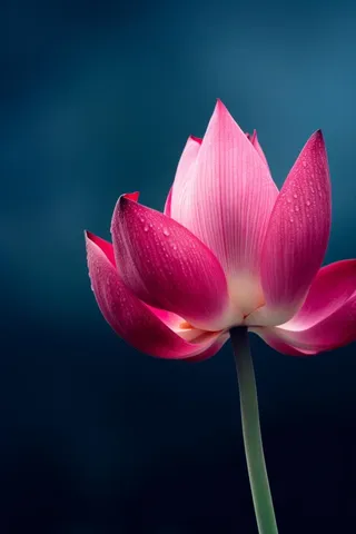 粉色唯美莲花大气背景