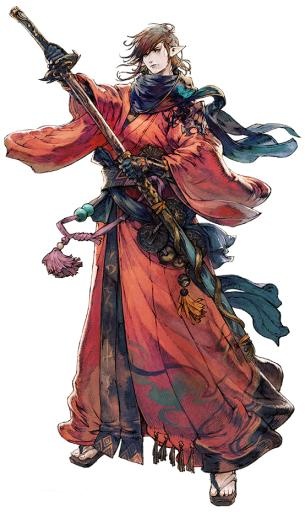 武士 PNG免抠(554x928)