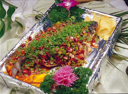 私房烤鱼   38元例  放大