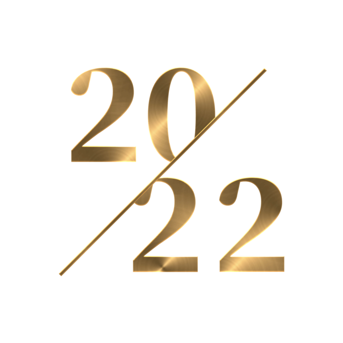 2022新年艺术创意字体虎年3D立体标题数字文字png免抠字素材