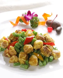 CXC04589四季豆炒鹅肝108 CXC04589四季豆炒鹅肝108