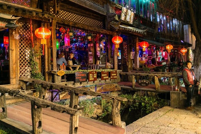 云南丽江古城风景摄影