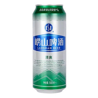 崂山 (10)啤酒超市商品白底图免抠实物摄影png格式图片透明底