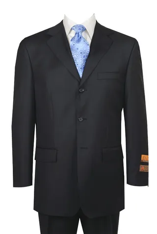 黑色西服白色领带商店橱窗样品