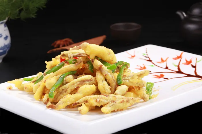 鹅肝酱焗茶树菇