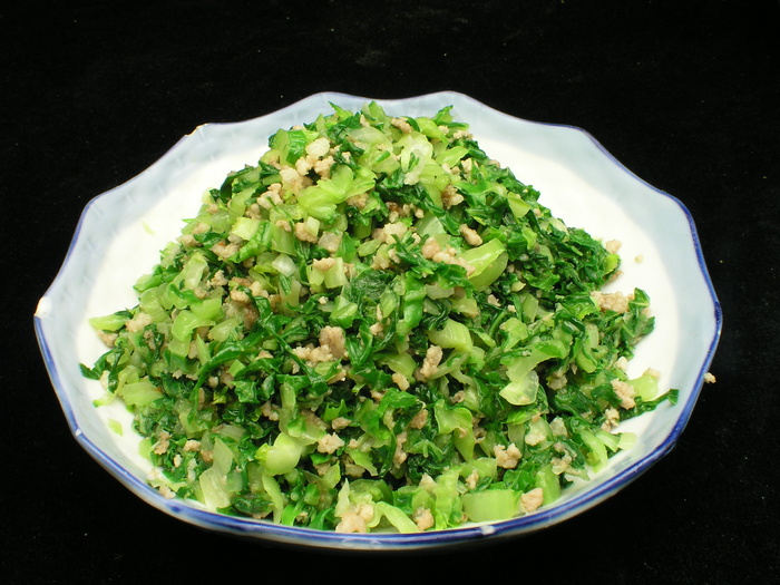 1060肉沫青菜粒