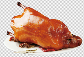 烤鸭免扣素材