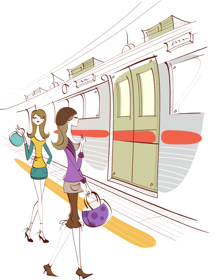 高铁列车动车动画免扣素材PNG