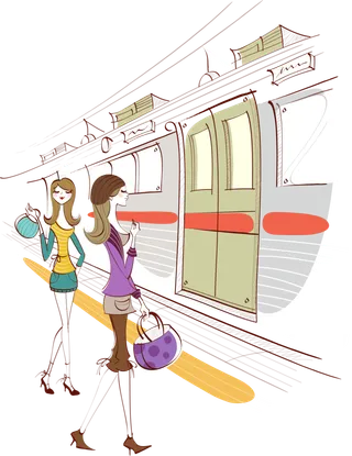 高铁列车动车动画免扣素材PNG