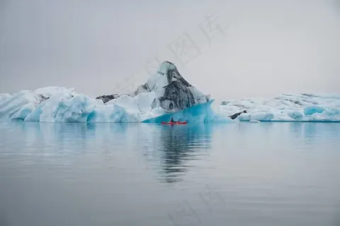 冰川风景图