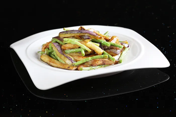 R00832紫茄炒豆角 (2)