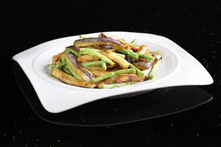 R00832紫茄炒豆角 (2)