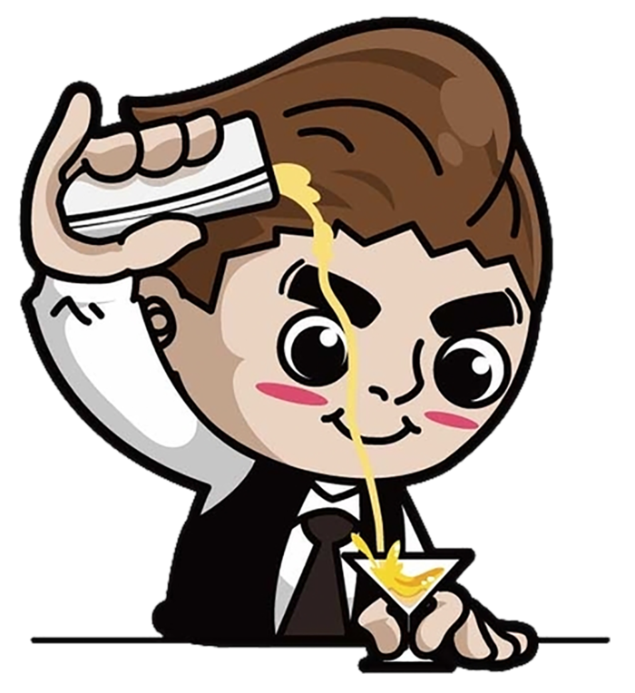 调酒师卡通