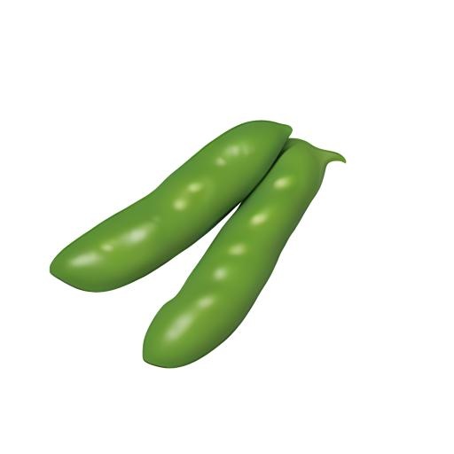 荷兰豆蔬菜免抠(2048x2048)