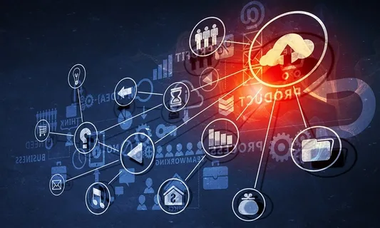 高清高科技芯片电路板科幻图片