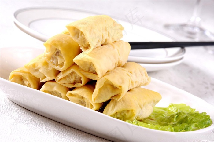 百叶包美食图片