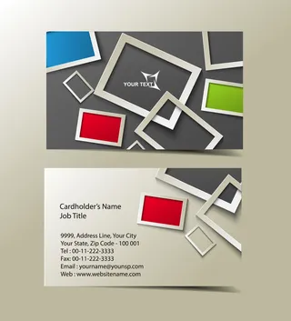 名片模板高档名片公司名片商务名片