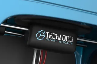 细节logo样机模板