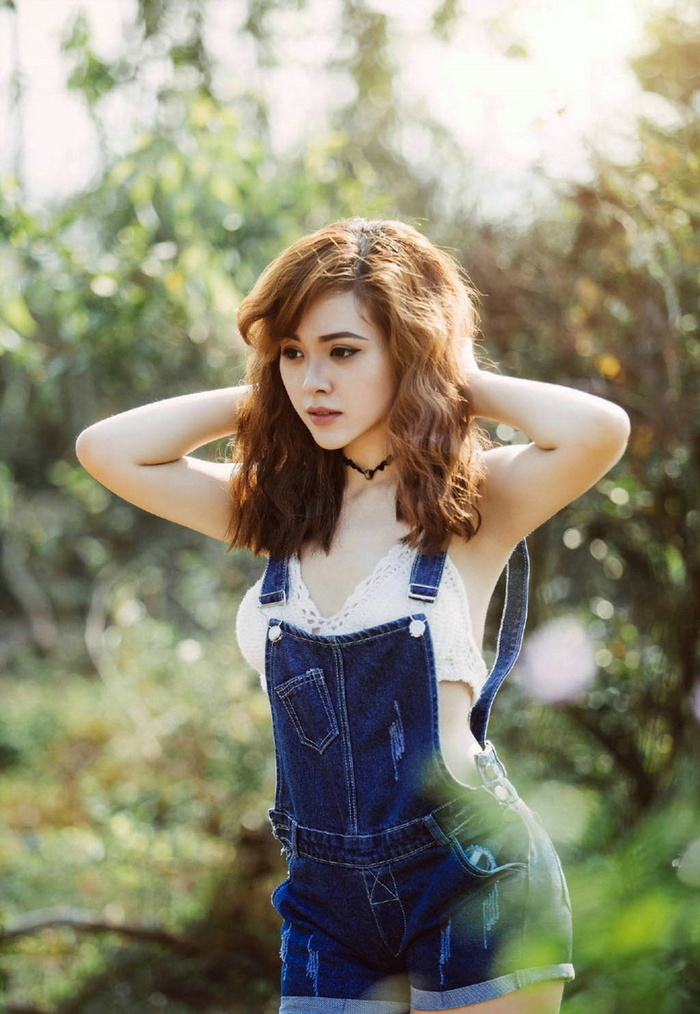 摄影图片人物美女模特照片