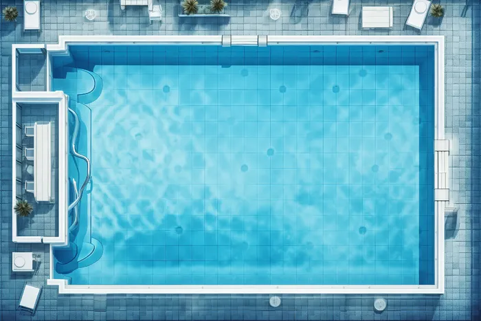 游泳池渲染图