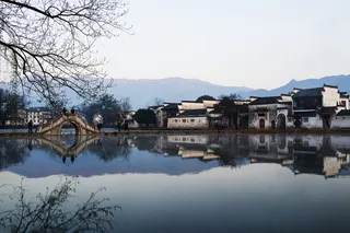安徽黄山宏村风景图片-第10张