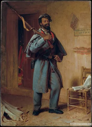 托马斯 · 沃特曼 · 伍德，有点战争史，新兵油画图片