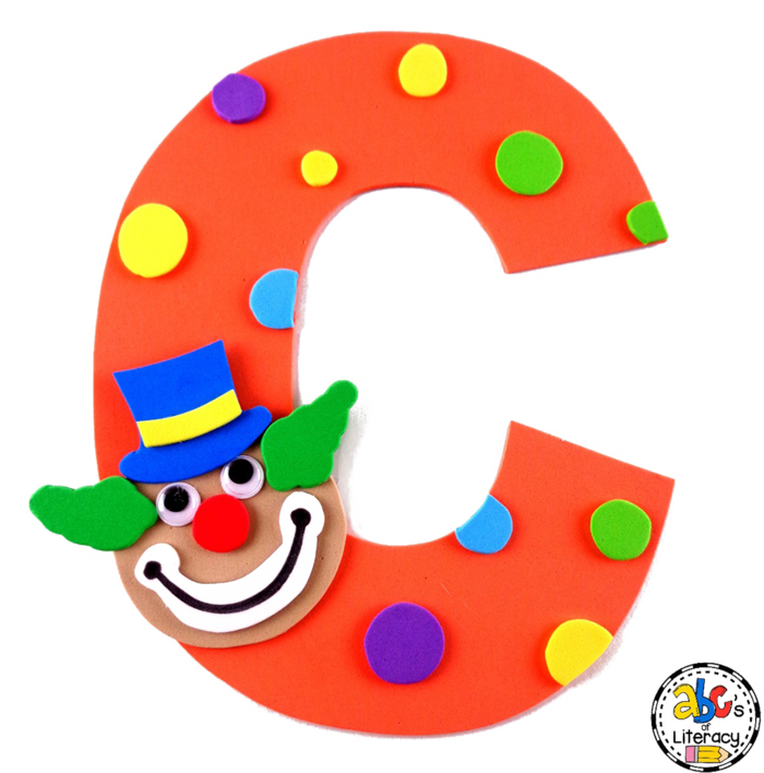 字母C小丑