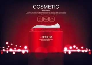 设计化妆品样品素材