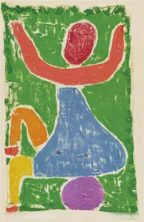 保罗克利手绘水彩艺术装饰画 保罗克利手绘水彩艺术装饰画