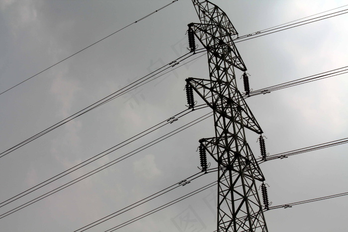 高压电线图片