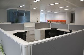 办公室灯光效果图片