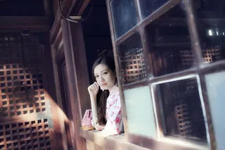 摄影图片人物美女模特照片