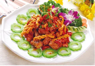 89XC-046脆椒麻花炒仔排